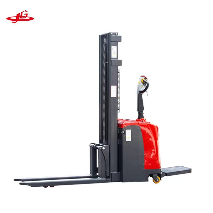 Standing-up Electric Pallet Stacker