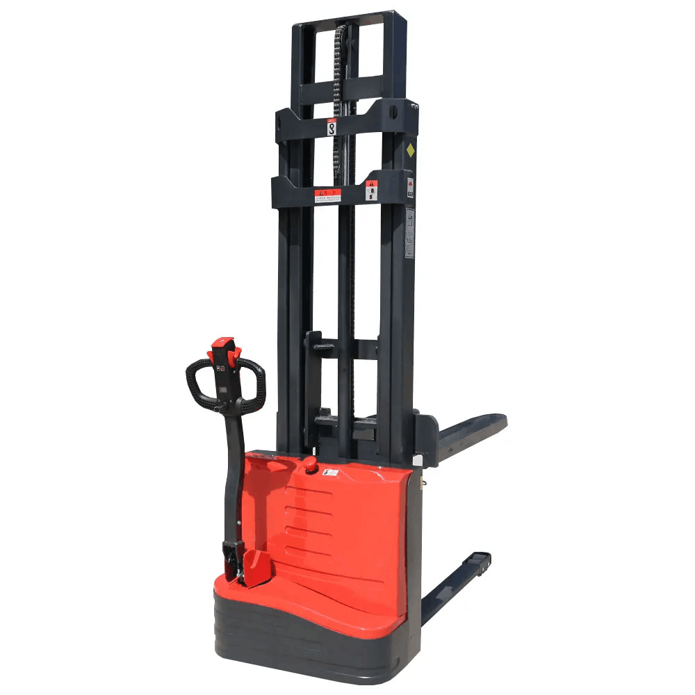 Electric walkie pallet stacker