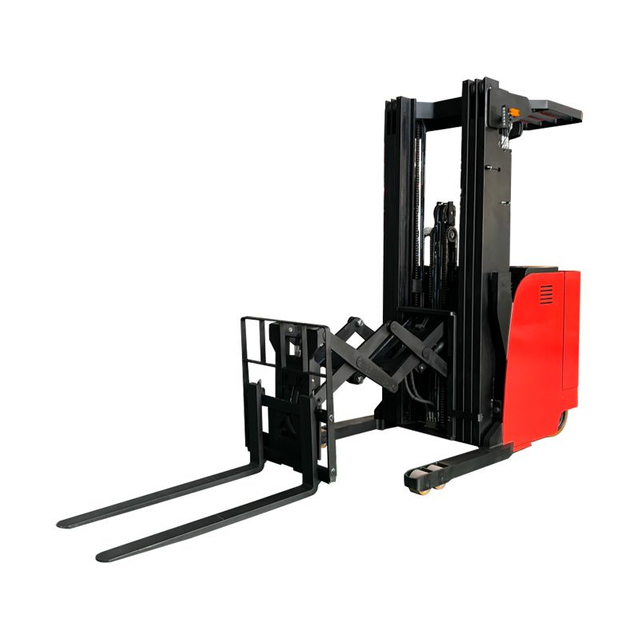 11m 1.6ton Electric Reach Truck with Double Deep Scissors