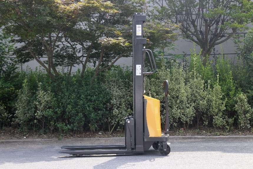 Semi-electric stacker